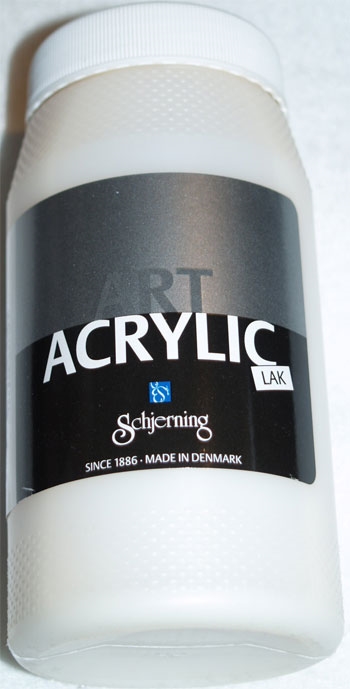  Schjerning Art Acrylic Vandfast slutfernis mat 500ml